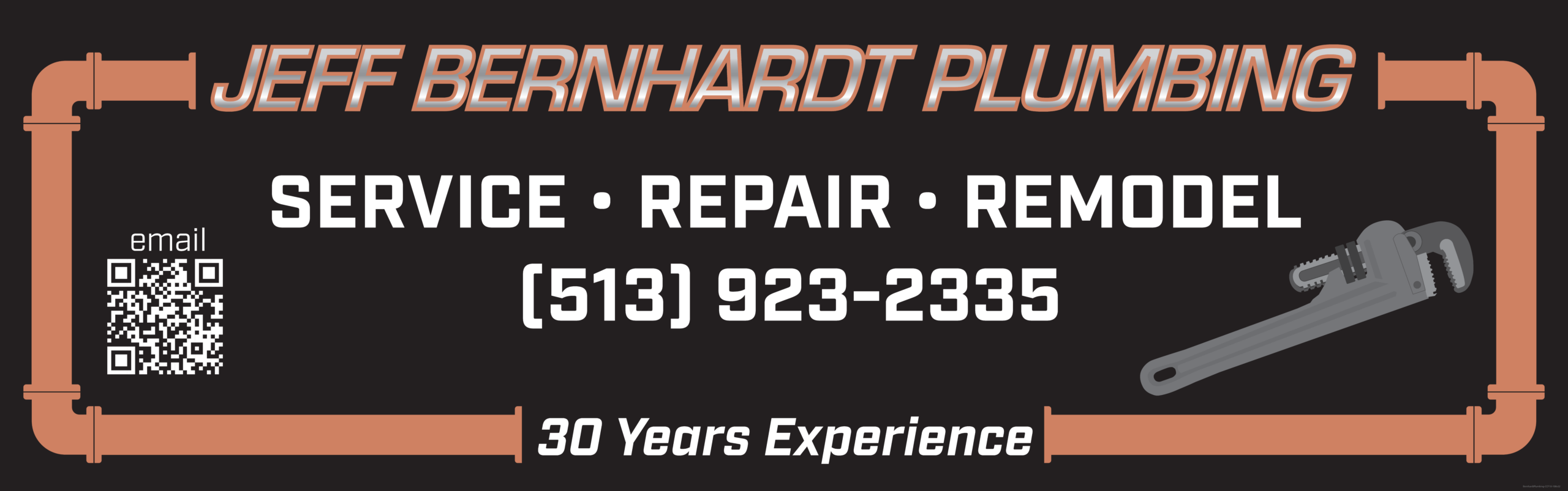 Jeff Bernhardt Plumbing LLC Banner